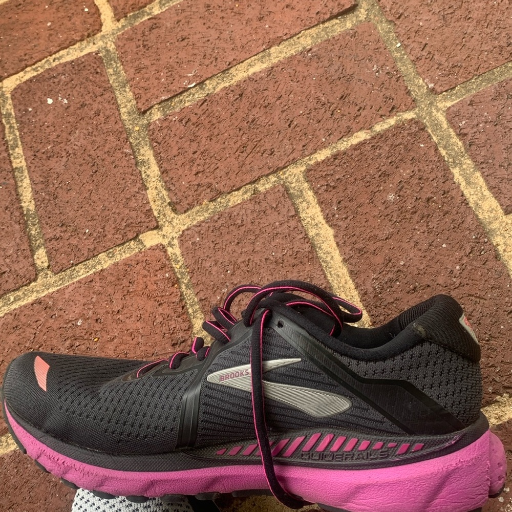 Brooks Black Tennis Shoes.